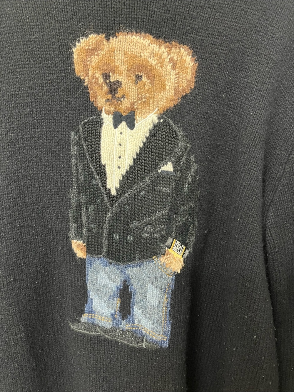 Polo Ralph Lauren Bear Sweater - Picture 3 of 4